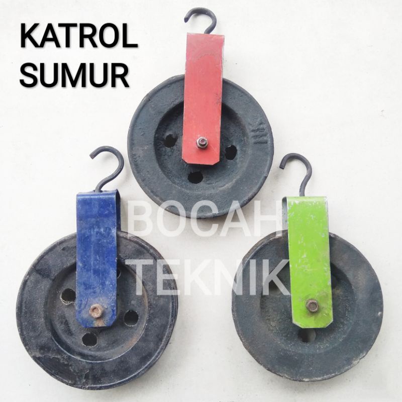 KATROL SUMUR - kerekan / katrol / roda sumur