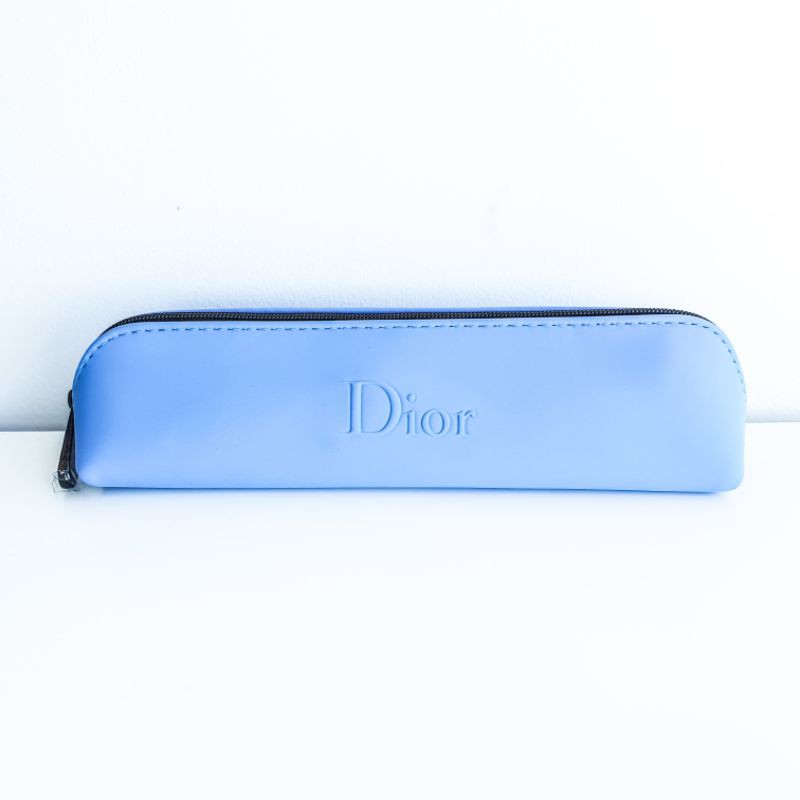 [Merchandise] Dior Trousse Makeup Cosmetic Brush Pouch Pencil Case Blue