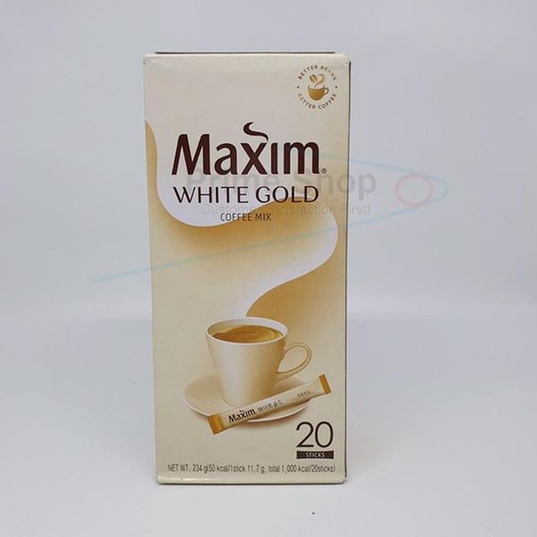 

Maxim White Gold Coffee Mix KOREA Isi 20 Sachet Kopi Korea