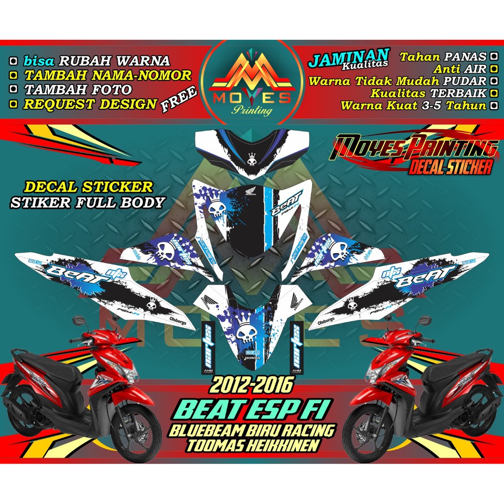 stiker beat fi decal stiker beat fi stiker motor beat fi stiker full body beat fi