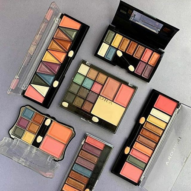 ❤ RATU ❤ Implora Eyeshadow Pallete + Blush On ( palet eye shadow ) (✔️BPOM)
