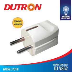 STEKER ARDE KEPALA KOTAK PERSEGI SEGI DUTRON COLOK COLOKAN SAMBUNGAN LISTRIK KUNINGAN ASLI 1 LUBANG OUTPUT TANPA KABEL