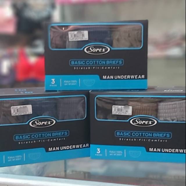 Cd pria dewasa brief SOREX M 3001