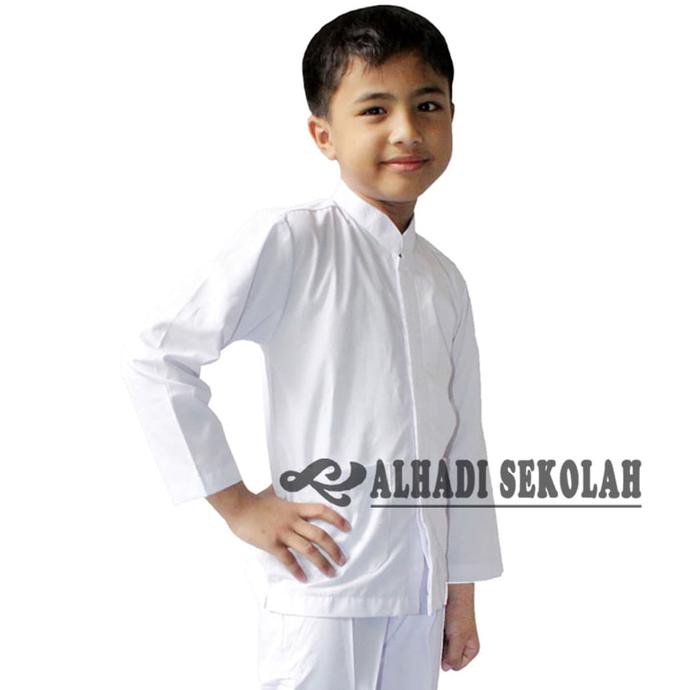 HOT SALE BAJU ATASAN KOKO MUSLIM LENGAN PANJANG, UKURAN 8 S/D 13 (BKM001-01) - DELAPAN KEKINIAN