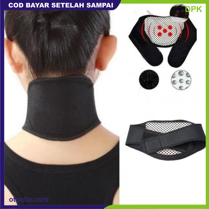 Pemanas Penghangat Terapi Pemijat Leher neck Magnetic Tcare Tourmaline