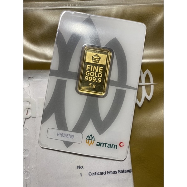 EMAS ANTAM 5 GRAM CERTIEYE 2020