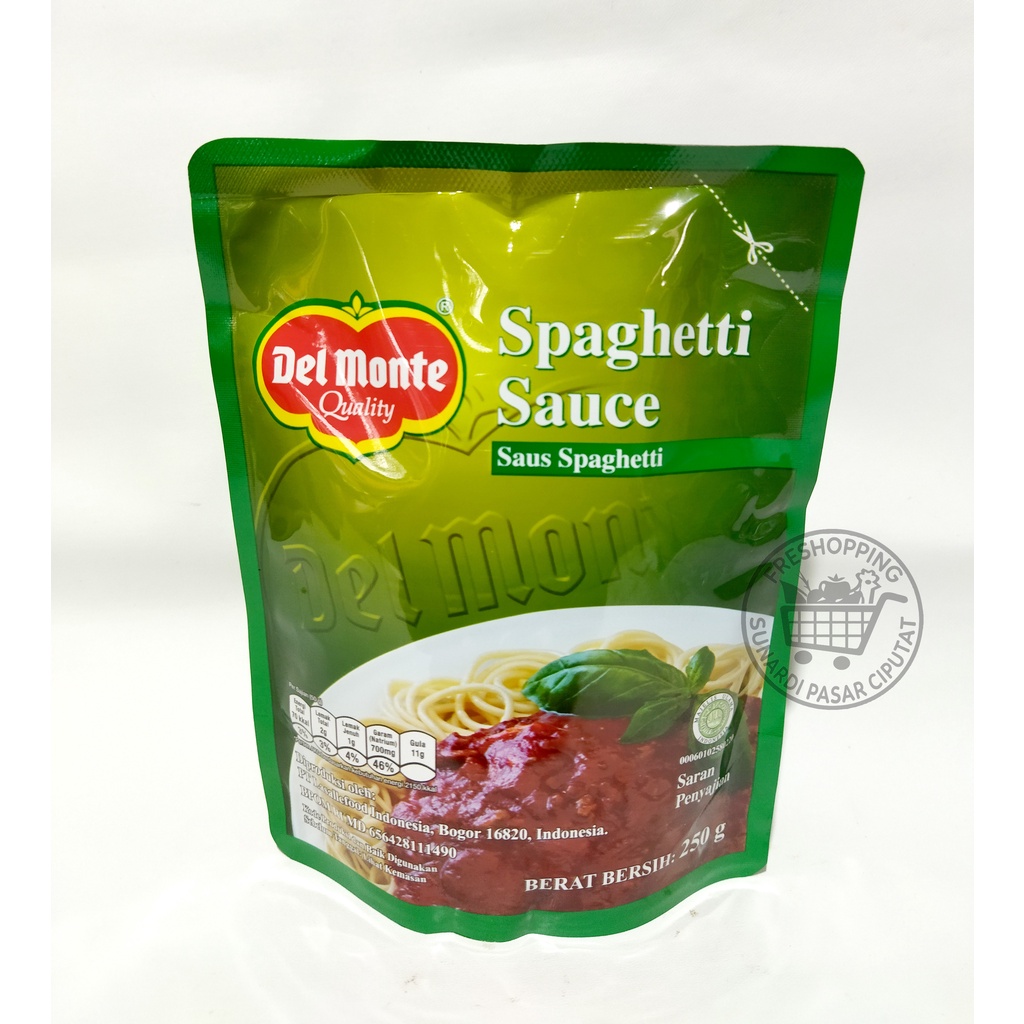 Sauce Saos Spaghetti Del Monte 250 gram