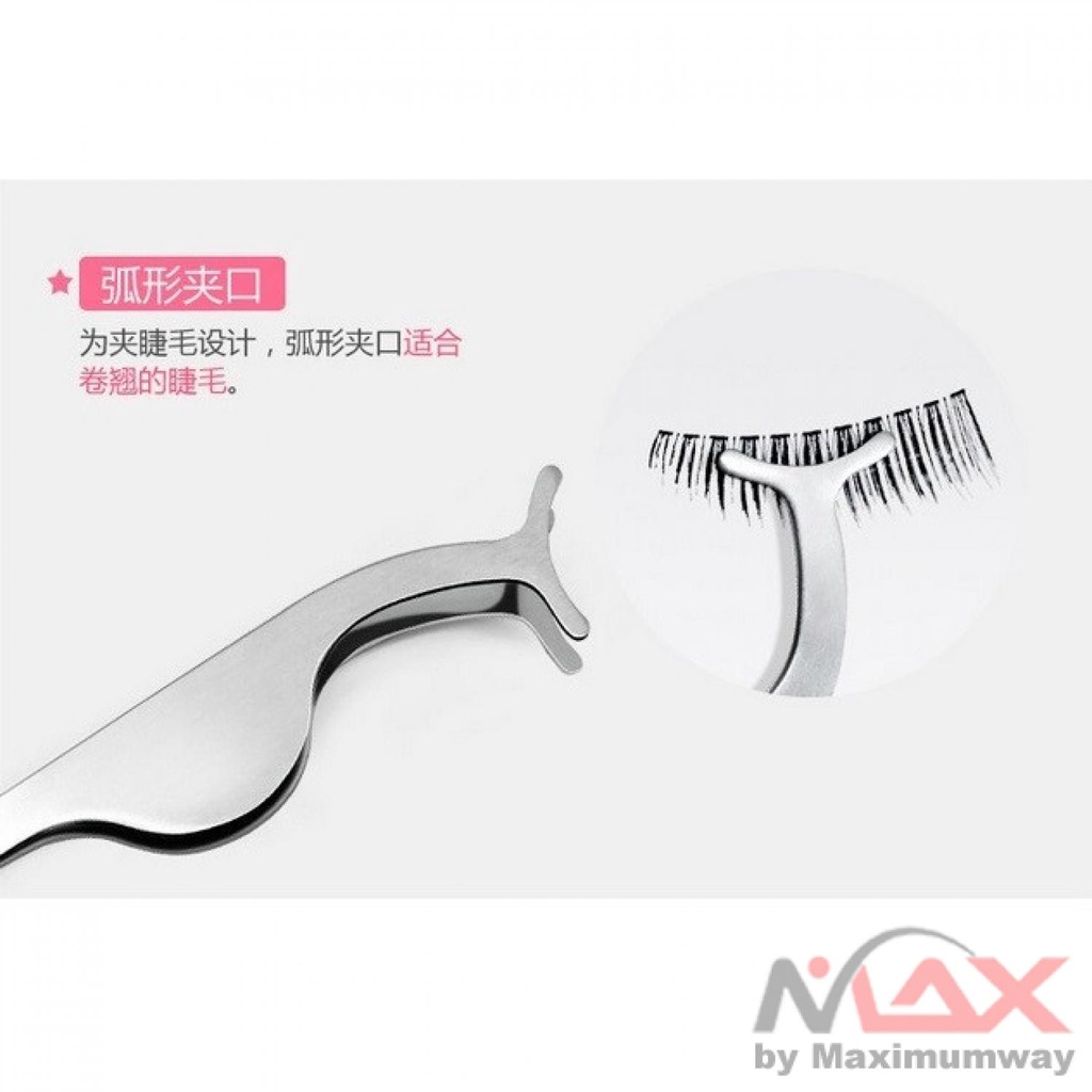 Pinset Bulu Mata Klip Bulu Mata Eyelashes Clip Pasang bulu mata palsu Mudah dan Akurat Makeup Auxiliary Tool Multifunctional Eyelashes False Stainless Tweezers Clip Fake Eye Lashes Make Up Tools Eyelashes Tweezers False curler Eyelash Applicator Stainless