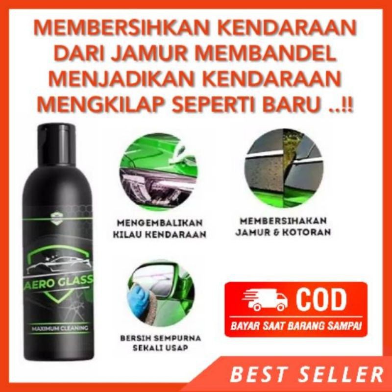 AERO GLASS - (Bayar COD) PREMIUM Pengkilap Mobil dan Pembasmi Jamur Mobil