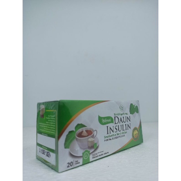 teh celup insulin Hikmah diabetes 100% Alami  Isi 20 pcs