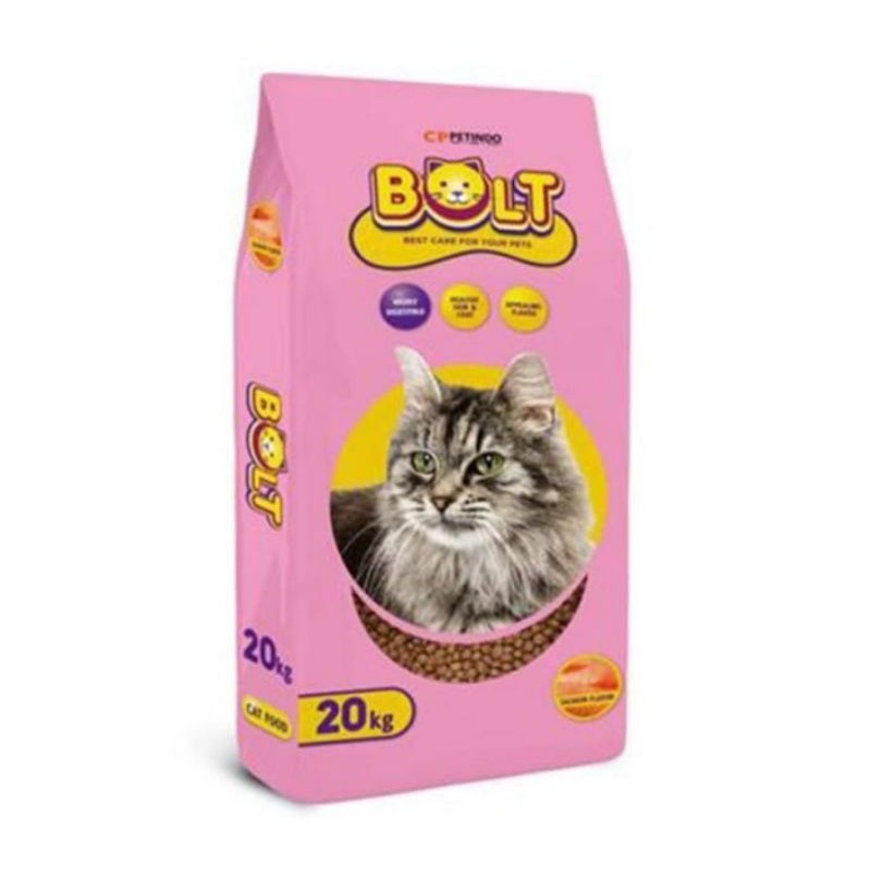 Bolt cat food 20kg khusus grab gosen