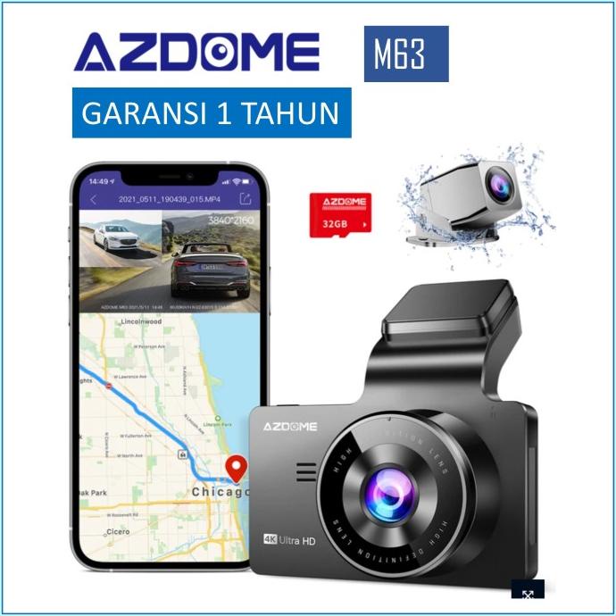 Xiaomi Yi Ultra Dash Camera / Dashcam Resolution 2.7K Voice Control