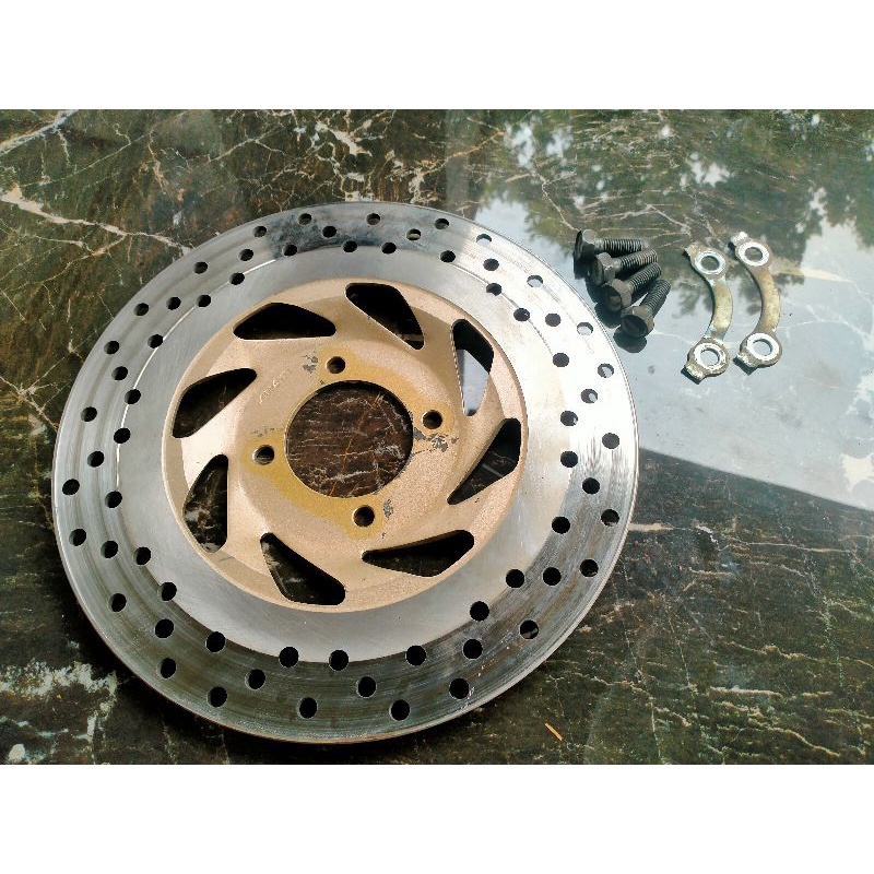 disk cakram RX king gold cat ory.piringan cakram RX king  ory gold