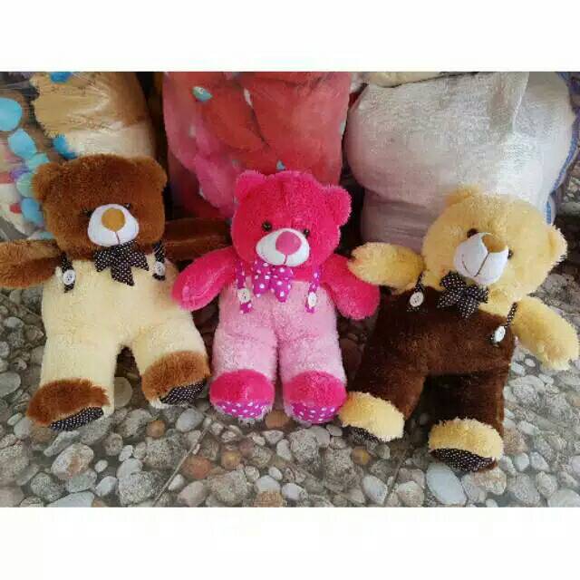 {Ukir Nama / Foto} Bordir Boneka Teddy Bear Jojon XL