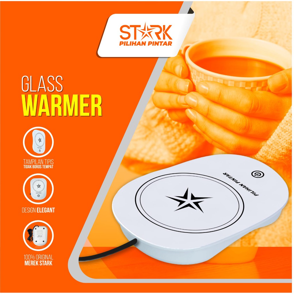 Glass Warmer/Pemanas Cangkir Stark STGW-001N