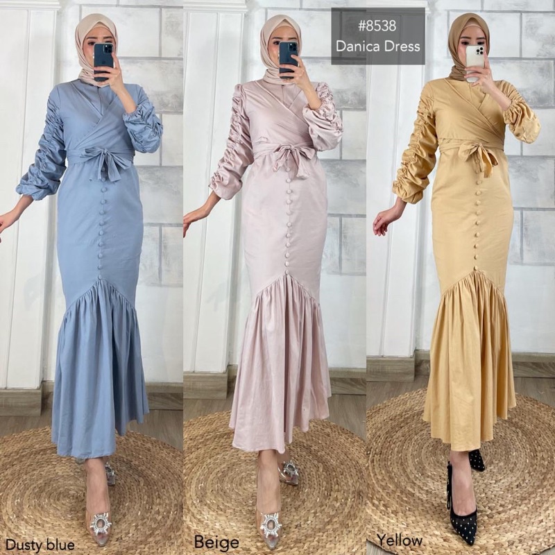 BUSUI FRENDLY❤️❤️NEW READY DANICA DRESS MK ORI 100%❤️❤️