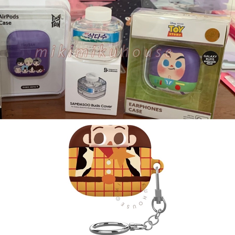 KOREA Toy Story Mini AIRPODS CASE Pro Live Buds 2 1 CASING COVER PROTECTION AIRPOD 3