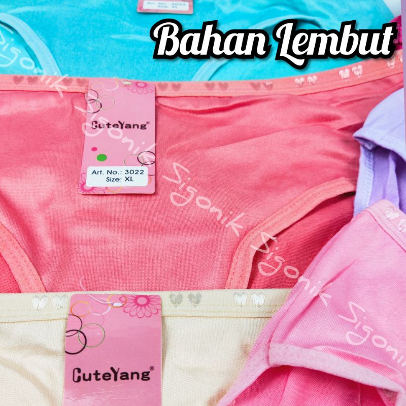 CD Celana Dalam Wanita Cewek REMAJA Dewasa L XL XXL Cute YG Colorfull Sigonik