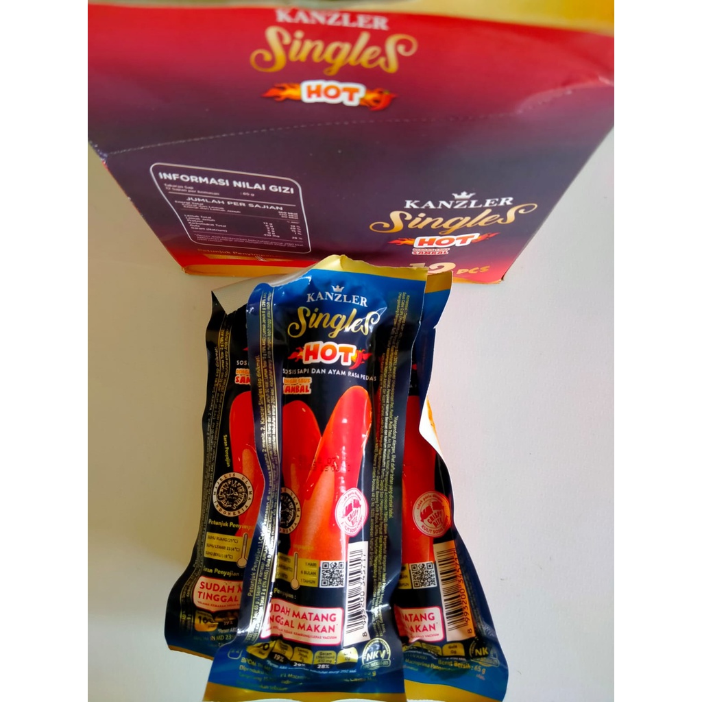 

Kanzler Sosis Singles Hot