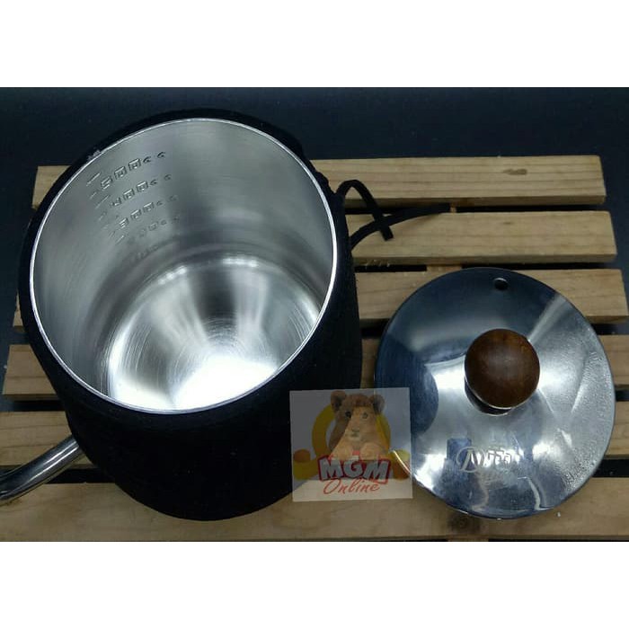 Teko Angsa Kulit 300ml tanpa Gagang / Coffee Kettle 2484