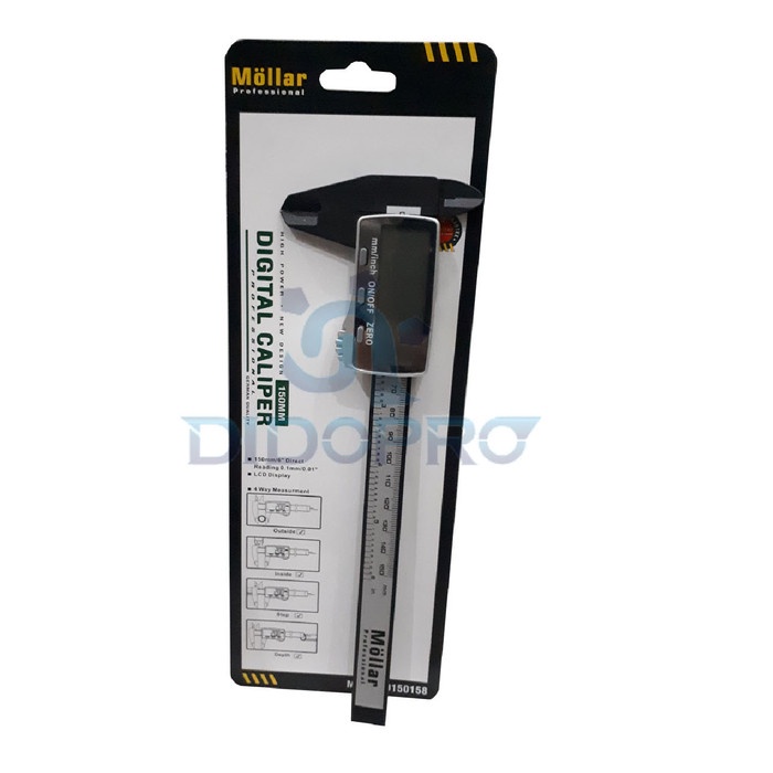 

Jangka Sorong Sketmat Sigmat Digital Vernier Caliper Murah Carbon
