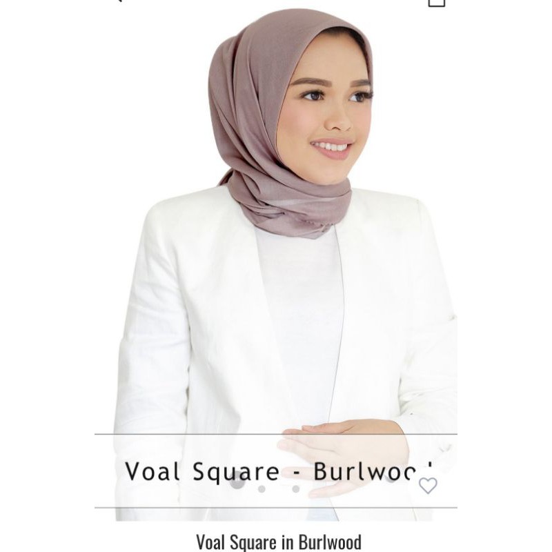 reject sale BUTTONSCARVES voal  burlwood