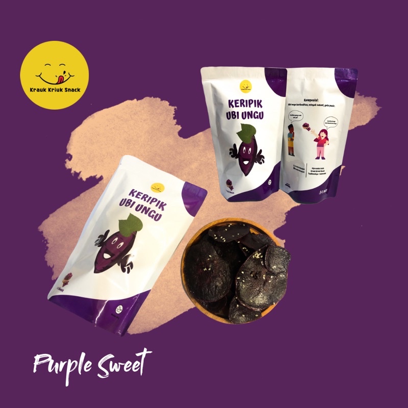 

Keripik Ubi Ungu Manis Cemilan Renyah Manis Purple Sweet Diskon