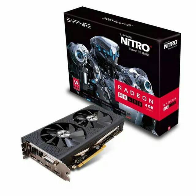 Vga AMD Radeon Shappire Nitro RX480 4GB