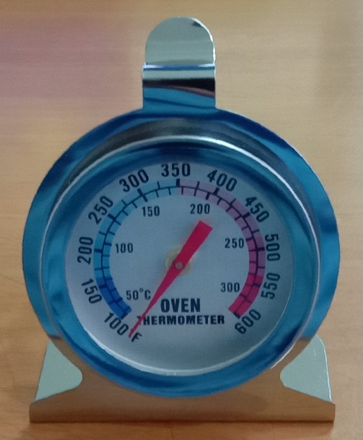 Termometer Oven Thermometer Dial 300 Celcius Alat Ukur Suhu Panas Oven