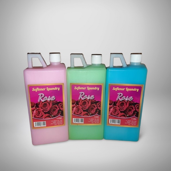 Rose Softener Pelembut dan Pewangi Pakaian Premium Super Laundry 1 Liter