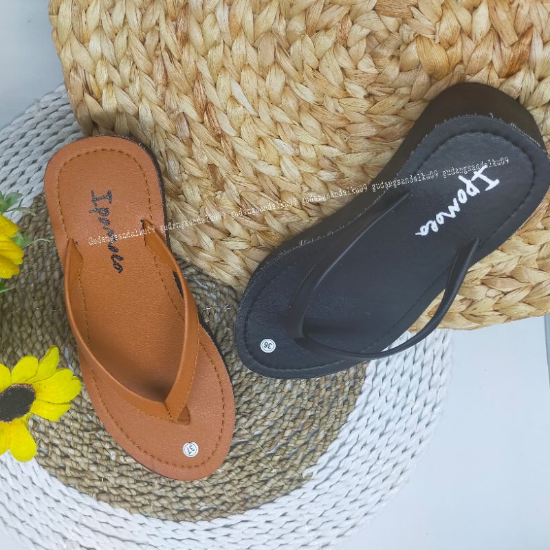 Rafisha-Sandal Wedges Spon Anita | Wedges Spon Jepit Simple | Wedges jepit Dewasa