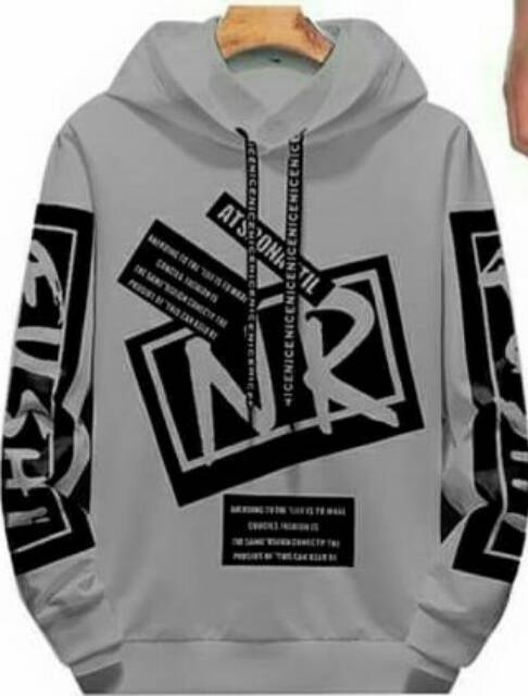 Hoodie pria NR keren