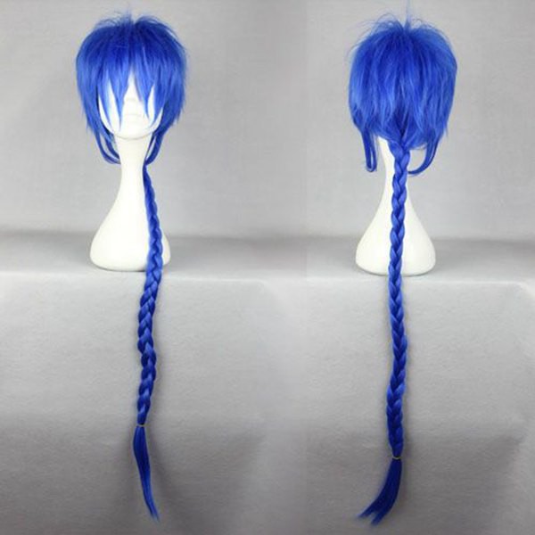 Wig MCoser Blue / Biru 100 cm 288B - Magi - Aladdin