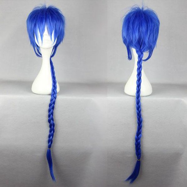 Wig MCoser Blue / Biru 100 cm 288B - Magi - Aladdin