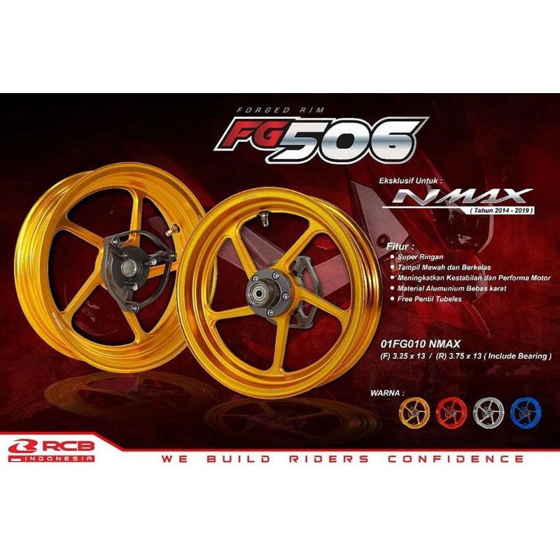 VELG RCB FORGED RIM RING 13 NMAX 155