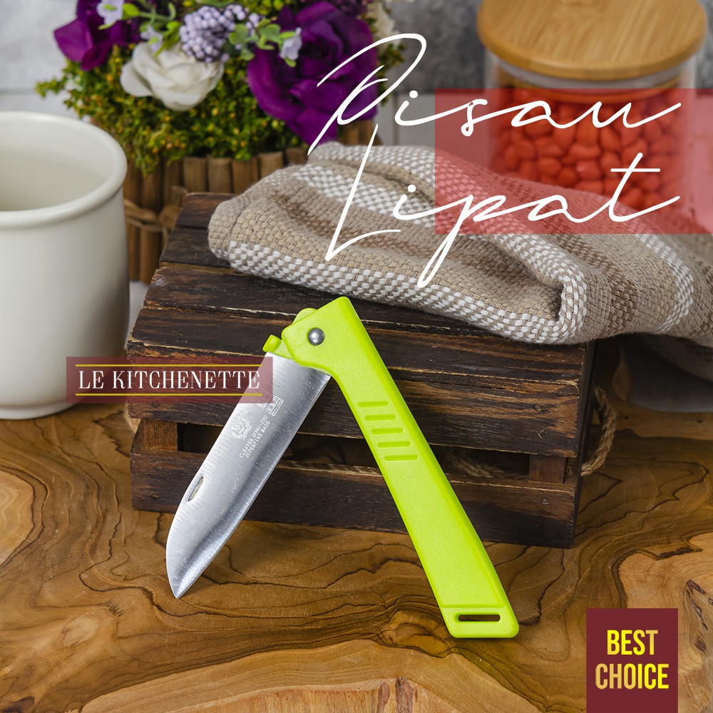 Pisau Lipat Serbaguna Folding Knife