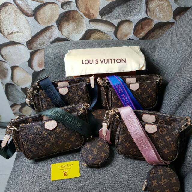 Lv Multi Pochette Accessories Bag