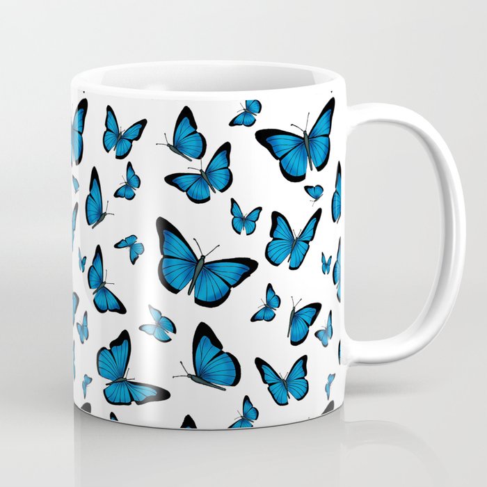 Mug Butterfly Monarchy Blue