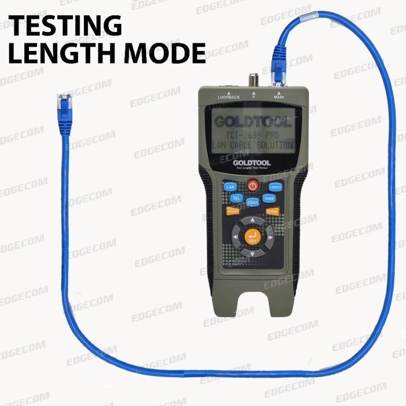 LAN TESTER DIGITAL GOLDTOOL TCT-2690 PRO