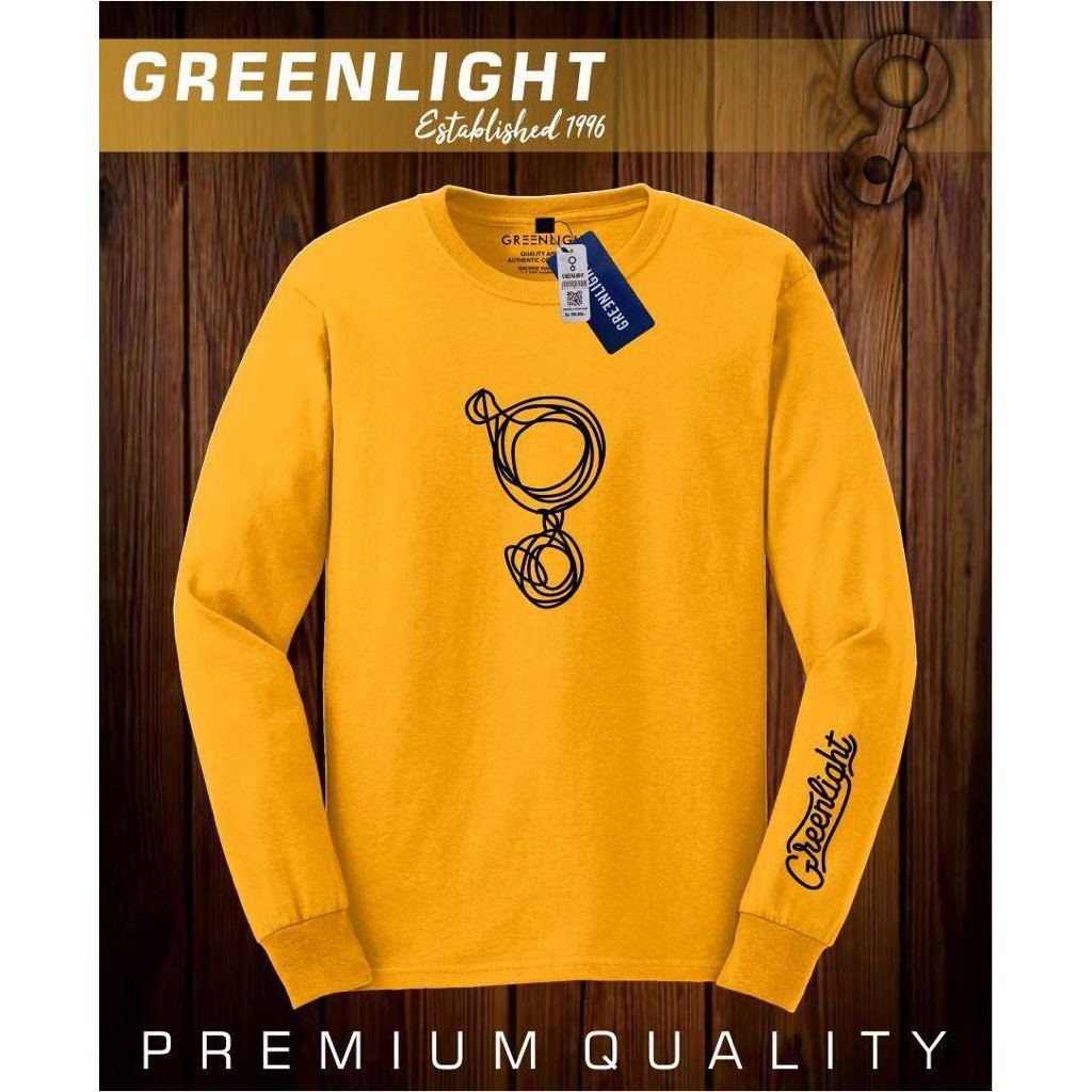 Kaos Lengan Panjang Pria/Kaos Greenlight Lengan Panjang/Kaos lengan panjang/Kaos pria
