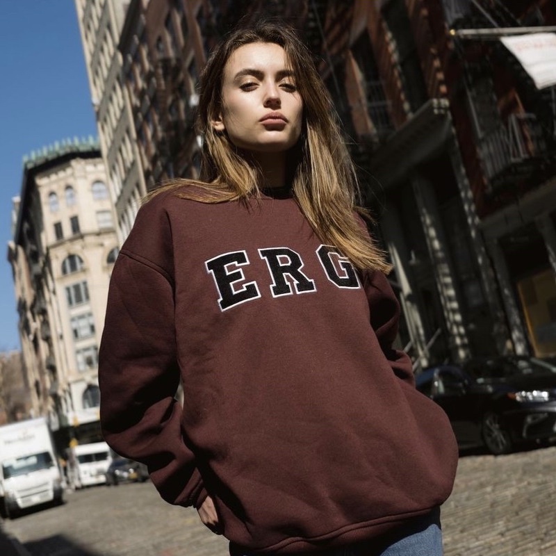 erigo crewneck maroon (@erigostore) preloved