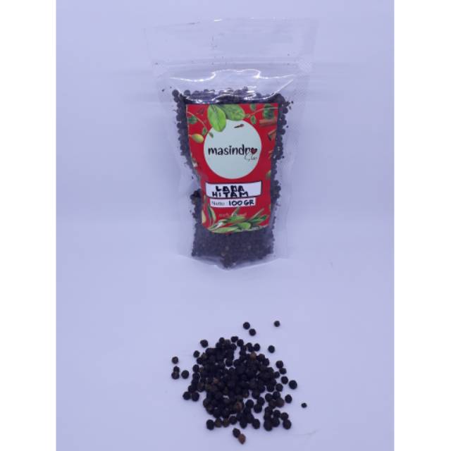 

Biji Lada Hitam Utuh / Whole Black Pepper / Rempah 100 gram