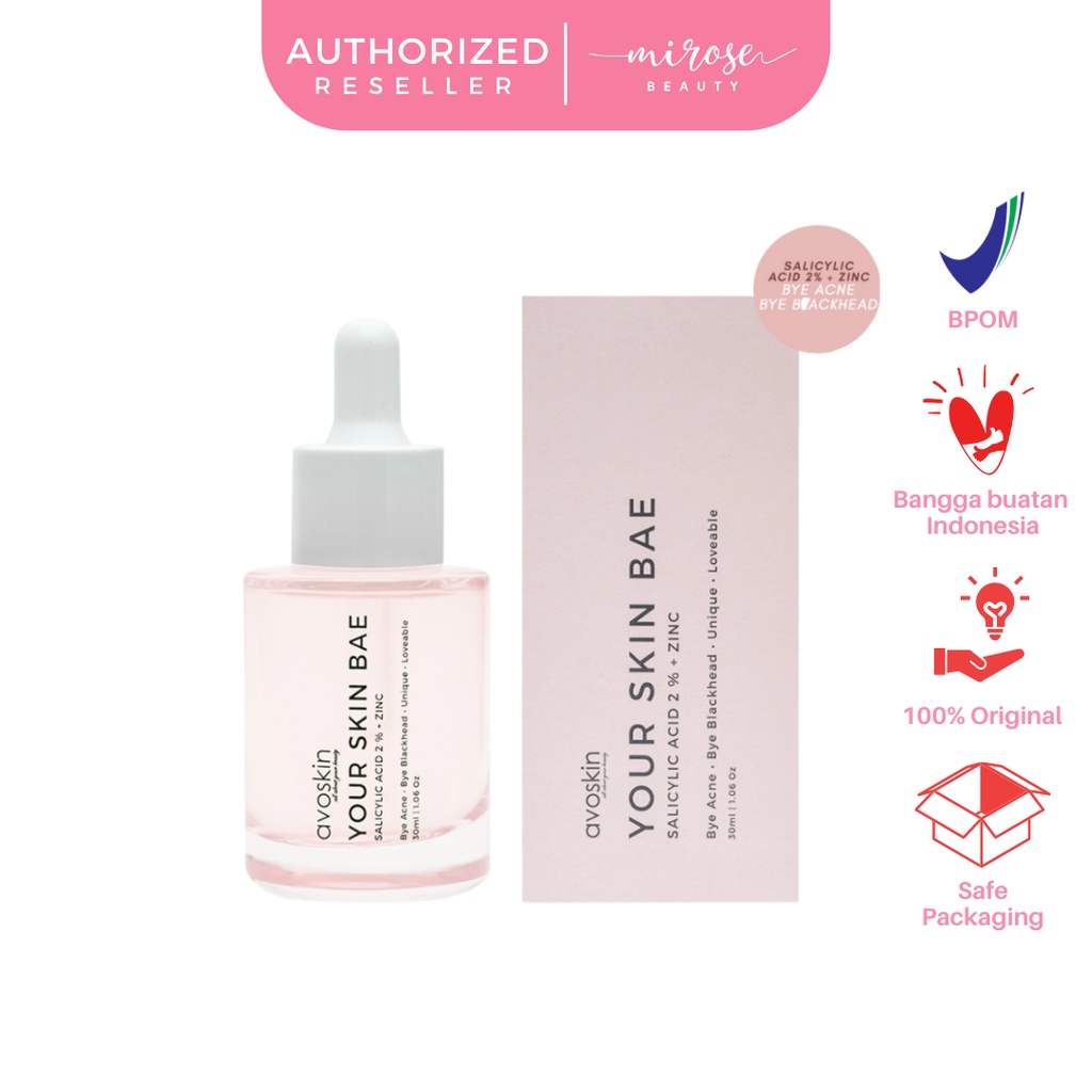 AVOSKIN YOUR SKIN BAE SERUM Salicylic Acid 2% + Zinc