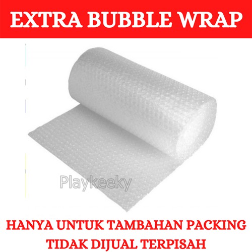 

Extra bubble Wrap Tambahan Packing Kosmetik