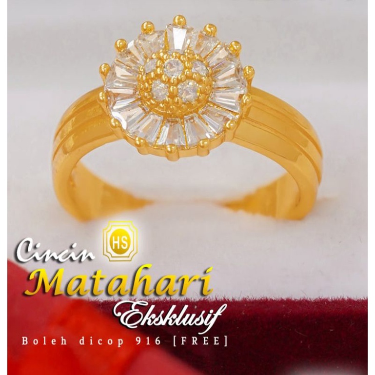 CINCIN MATAHARI EKSLUSIF EMAS BANGKOK