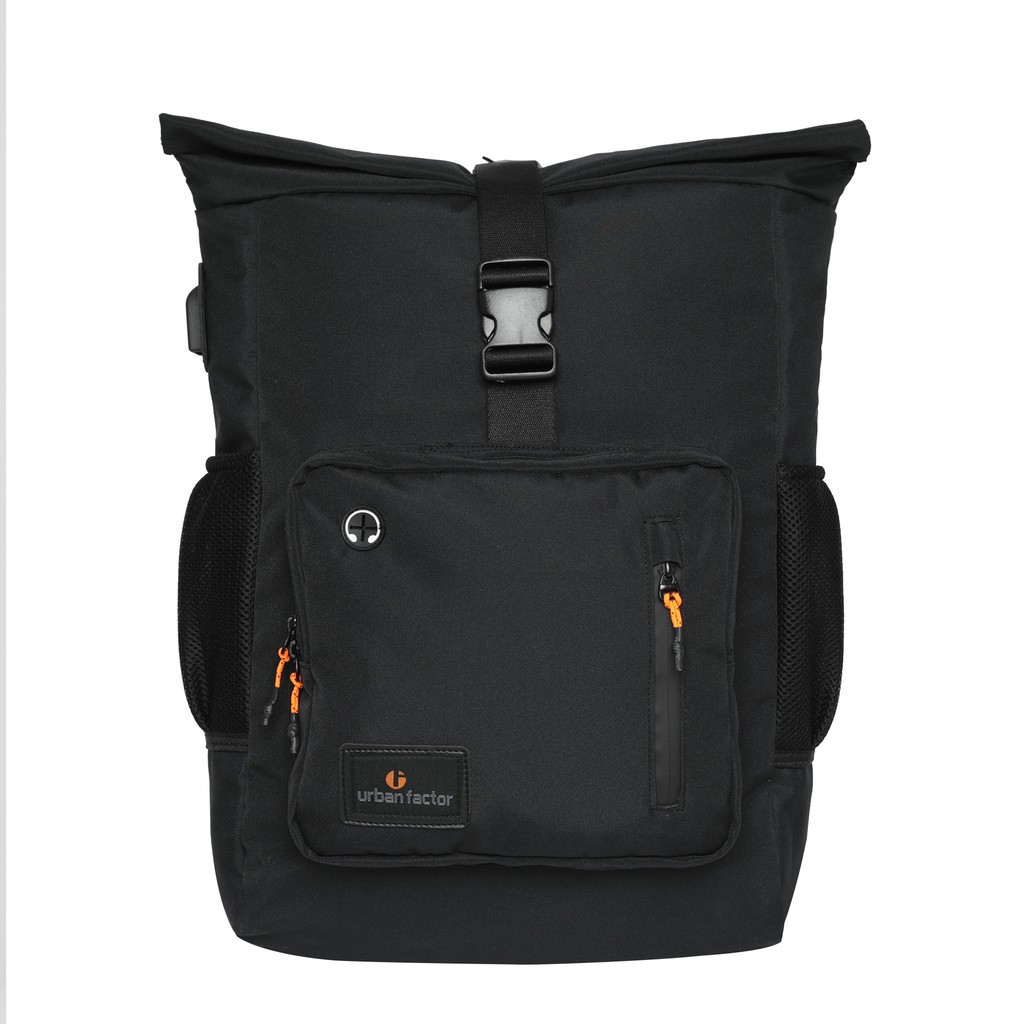 IMORTAL BLACK |Urban Factor x FORIND| Tas Ransel Punggung Ori Bag Pria Wanita Backpack Baru Besar