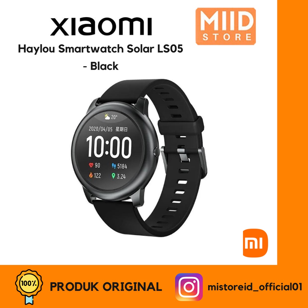 Haylou Smartwatch Solar LS05 - Black