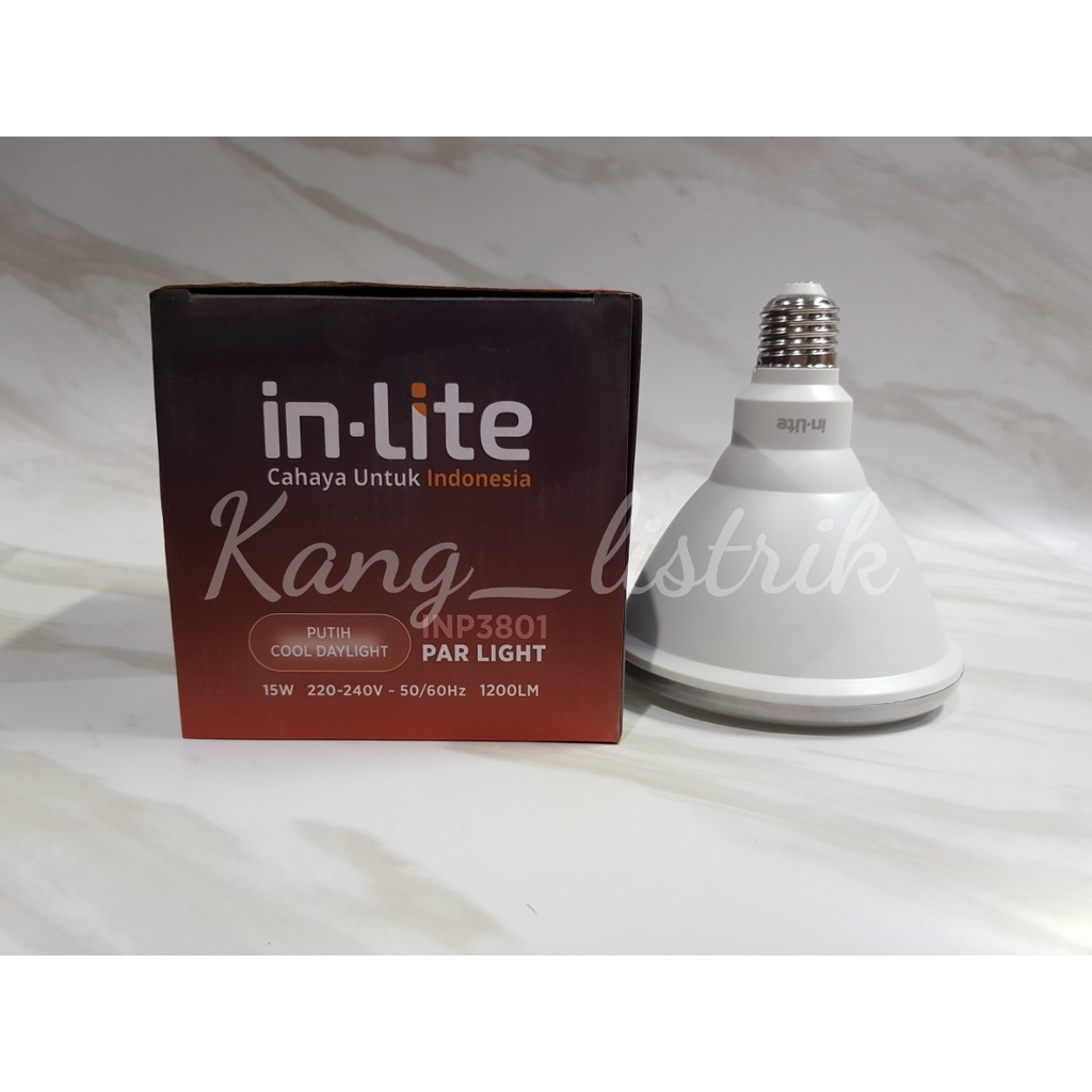 Lampu In-lite Led Par38 15Watt / Lampu Par38 Inlite 15W INP3801