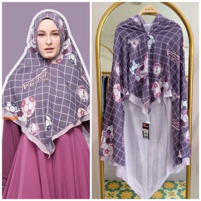 SALE Sisesa Khimar kuraton ungu