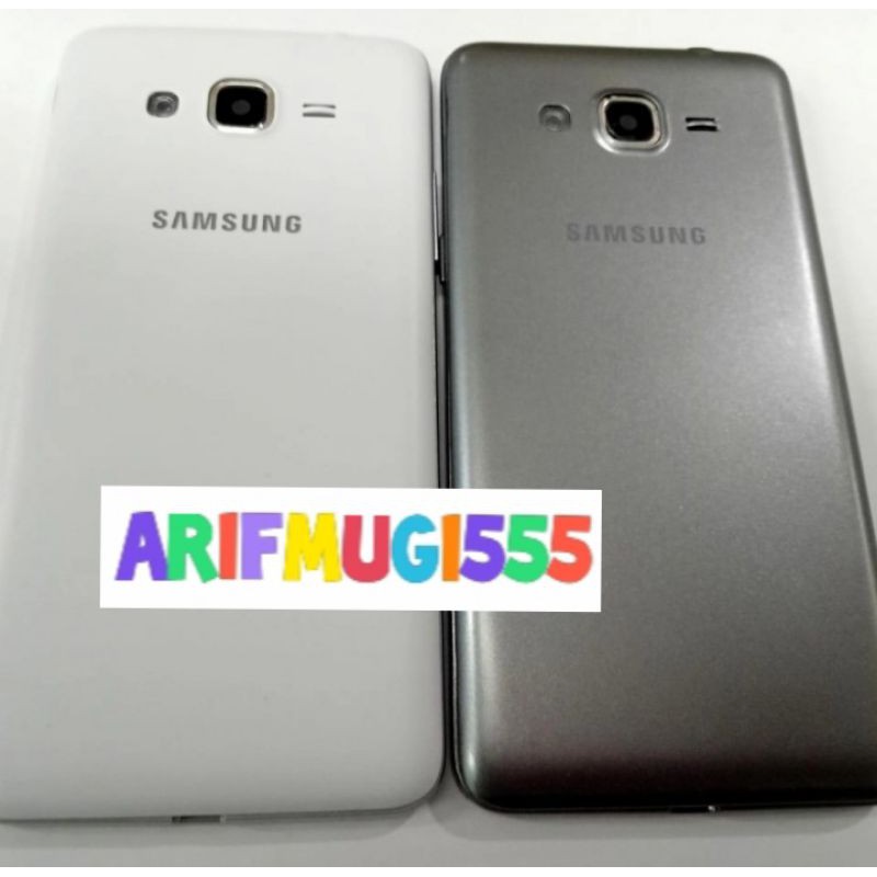 CESING KESING CASING FULLSET FRAME BEZEL BAZZEL BACKDOOR SAMSUNG GALAXY GRAND PRIME G530 ORIGINAL